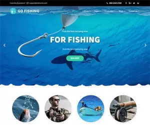 Go Fishing WordPress Theme for fisheries fish farming sites  SKT Themes