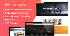 Go Pedal - Cycling WordPress Theme