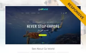 Go World - Travel Store OpenCart Template - TemplateMonster