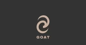 Goat Line Art Logo Style 6