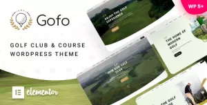 Gofo - Golf Course & Country Club WordPress Theme