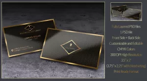 Gold - Horse Business Card - Logos & Graphics