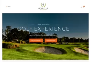 Golf Club - Sports & Events WordPress Theme