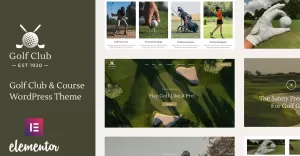 Golfclub - Golf Club & Course Sports WordPress Theme