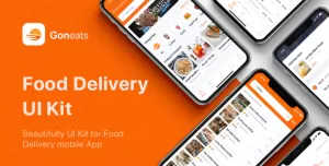 GonEats - Food Delivery UI Kit for Sketch