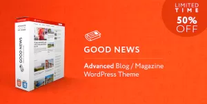 GoodNews - Blog & Magazine WordPress Theme