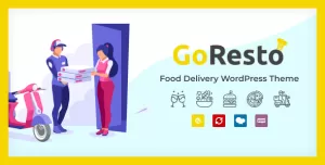 GoResto - Restaurant Food Delivery WordPress Theme