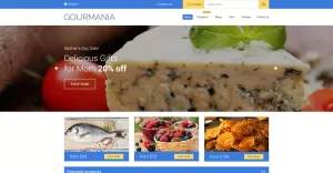 Gourmania Shopify Theme