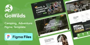 Gowilds - Tours and Travel Figma Template