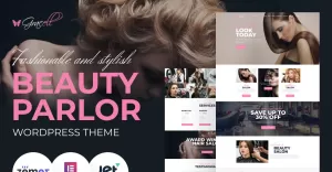 Gracell - Beauty Salon WordPress Elementor Theme