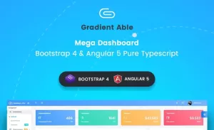Gradient Able Bootstrap 5 Admin Template - TemplateMonster