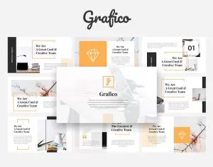 Grafico - Creative - Keynote template - TemplateMonster