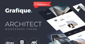Grafique - Architect WordPress Theme - TemplateMonster