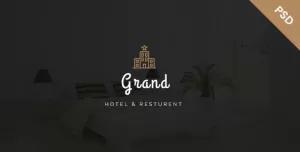 Grand - Hotel & Resturent PSD Template