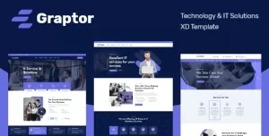 Graptor – Technology & IT Solutions XD Template