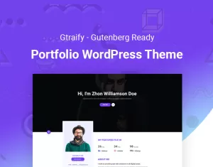 Gratify - Gutenberg Ready Portfolio WordPress Theme
