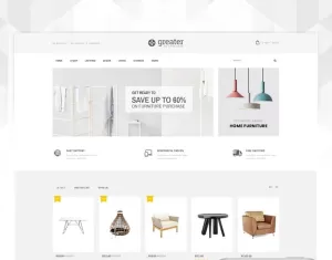 Greater Furniture Store OpenCart Template - TemplateMonster