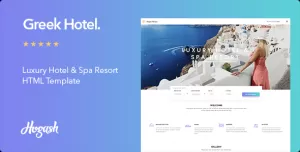 Greek - Hotel HTML Template