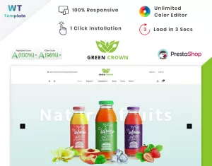 Green Crown Organic - Grocery PrestaShop Theme