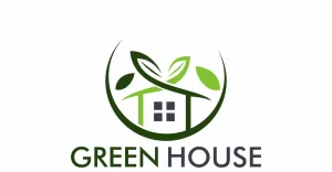 Green house Logo  Template