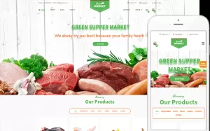 Green Market - Organic Food Restaurant Theme WooCommerce Theme