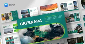 Greenara - Environment Keynote Template - TemplateMonster