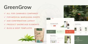 GreenGrow - Medical Marijuana Theme