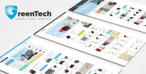 GreenTech - Electronics Fashion Store HTML Template