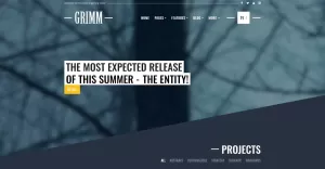 GRIMM - Game Development Studio WordPress theme