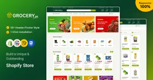 Grocerygo - Grocery and Food Multipurpose Responsive Shopify Store