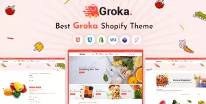 Groka - Vegetable, Organic & Grocery Supermarket Responsive Shopify Theme OS 2.0