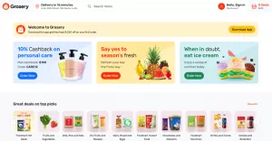 Grosery - Online Grocery Supermarket HTML Template