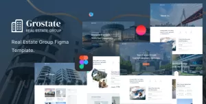 Grostate - Real Estate Group Figma Template