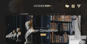 Gudrend - Lawyer Consultation WordPress Theme