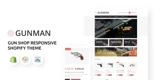 Gun Shop Responsive Shopify Theme