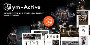 Gym Active - Sports Clothing & Fitness Equipment Shopify Theme