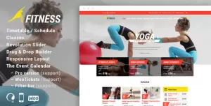 Gym - Fitness WordPress Theme