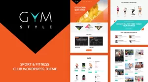 GYM - Sport and Fitness Club WordPress Theme - Themes ...