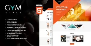 GYM  Sport & Fitness Club HTML Theme