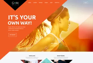 GYM - Sport & Fitness Club WordPress Theme