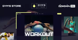 Gyms Fitness - Fitnes WordPress CMS Tempate