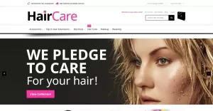 Hair Care Magento Theme