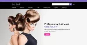 Hair Style - Beauty Store Multipage Creative OpenCart Template