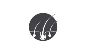 Hair treatment health vector logo version v16