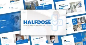 Halfdose - Medical Multipurpose PowerPoint Template