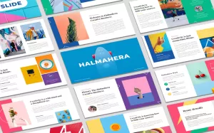 Halmahera - Creative Business & Pop Art Powerpoint Template