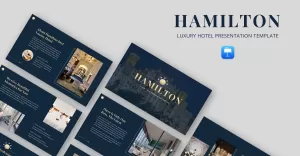 Hamilton - Luxury Hotel Keynote Template - TemplateMonster