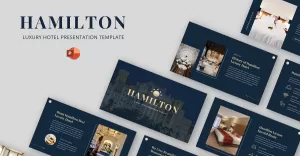 Hamilton - Luxury Hotel Powerpoint Template - TemplateMonster