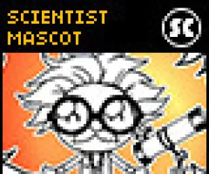 Hand Drawn Scientist Mascot