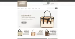 Handbag Boutique VirtueMart Template - TemplateMonster